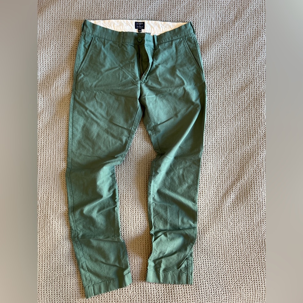 J. Crew men’s spearmint linen pants - size 31/32